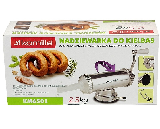 Шприц для начинения колбас Kamille KM-6501 (2,5 кг) - 1
