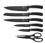 Набор ножей Berlinger Haus Black Silver Collection 2502-BH - 1