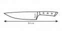 Нож кулинарный TESCOMA Azza 884530 (20 см) - 1
