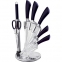 Набор ножей Berlinger Haus PURPLE ECLIPSE 2670-BH (8 пр) - 1