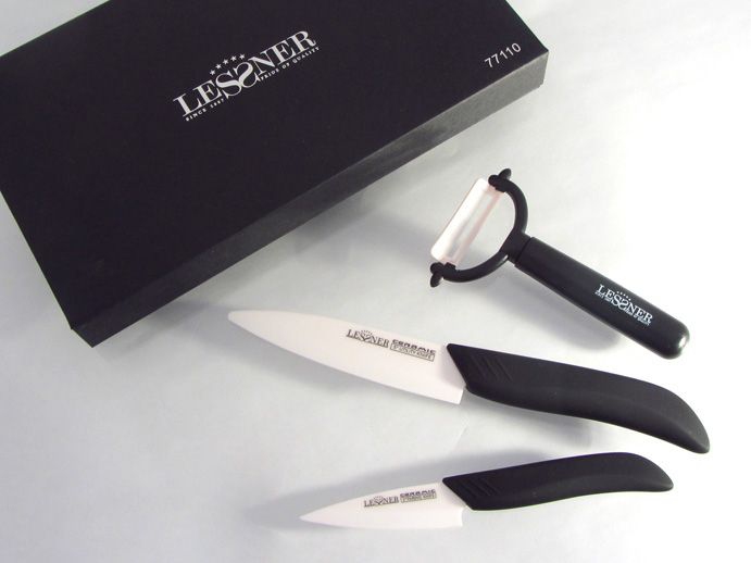 Набор ножей керамических Lessner Ceramic Line Ashley 77110 (3 пр)