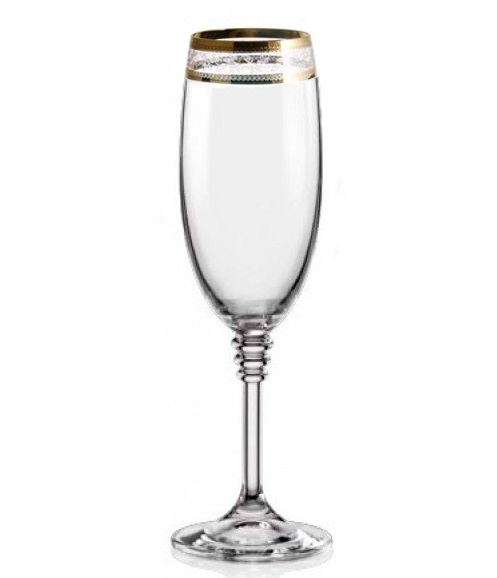 Бокалы для шампанского Bohemia Olivia 40346-43081-190 (190 мл, 6 шт) - 30040