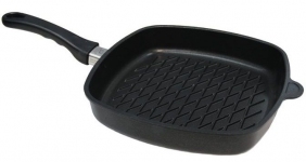 Сковорода-гриль для барбекю AMT E285BBQ (28х28х5 см)