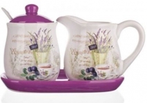 Молочник и сахарница Banquet Lavender 60ZF1082-A