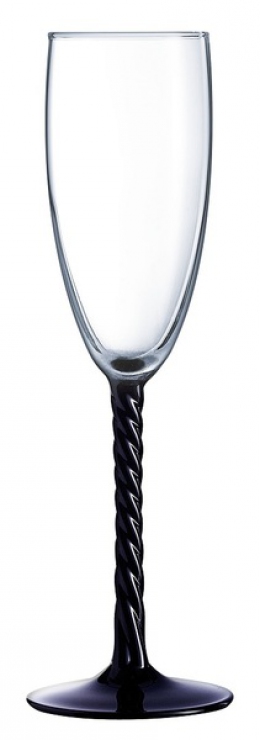 Набор бокало для шампанского Luminarc Authentic Black 5659h (170мл, 6шт)