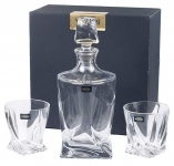 Набор для виски Quadro Bohemia Crystalite 99999/99A44/886 (3 пр)