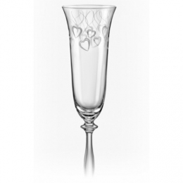 Свадебные бокалы для шампанского Bohemia Angela 40600-285776-190-2 (190 мл, 2 шт)