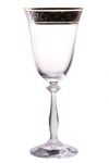 Набор бокалов для вина Bohemia Angela платина 40600-43249-350 (350 мл, 6 шт)