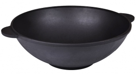Сковорода чугунная WOK BRIZOLL W30 (30х10,7 см)