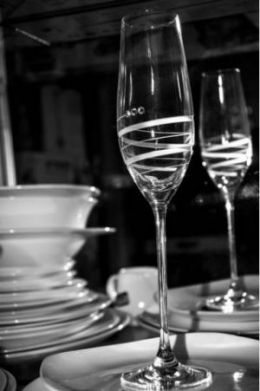 Набор бокалов для шампанского SWAROVSKI Alute 1215-416 (210 мл, 6 шт)