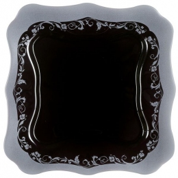 Тарелка десертная LUMINARC Authentic Silver Black 8400h (20 см)
